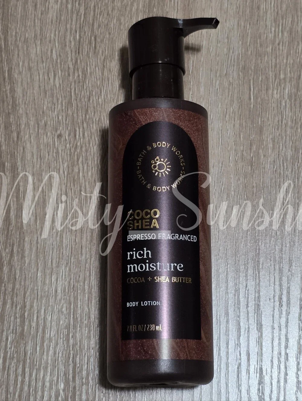 Bath & Body Works Coco Shea Espresso Rich Moisture Body Lotion NEW RARE